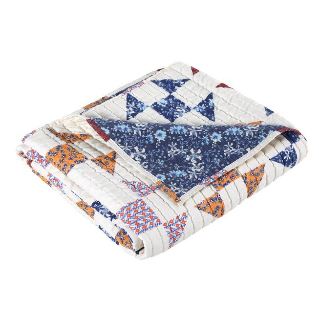 Savannah Quilted Throw Blanket, , on-hover image number null