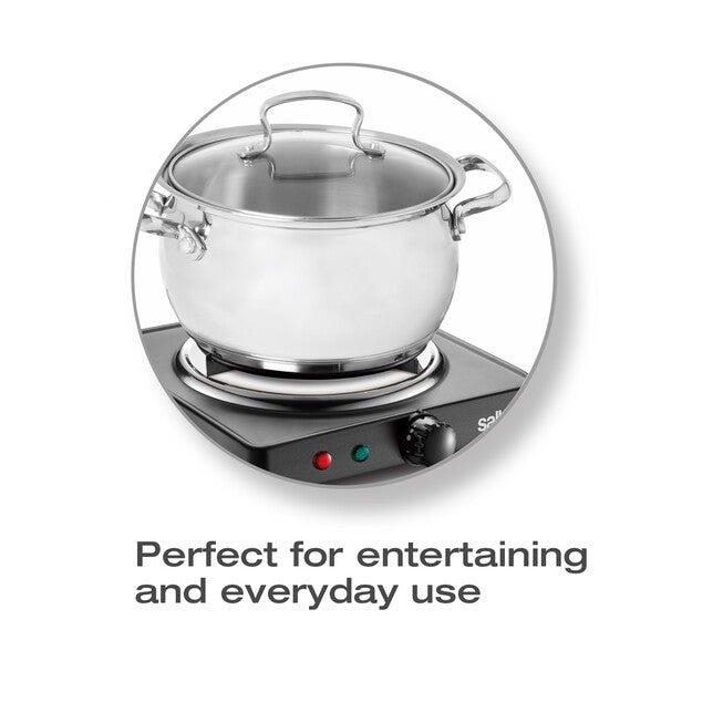 Portable Cooktop - Single Burner Black, , alternate image number null