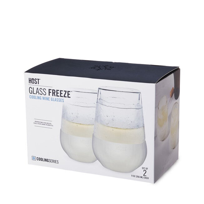 Glass Freeze Wine Glass (Set Of Two) By, , alternate image number null