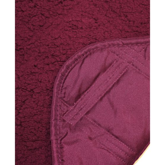 Hudson Reversible Sherpa to Microfiber Loveseat Furniture Cover, , alternate image number null