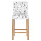 Contoured Tulips Barstool, , on-hover image number null