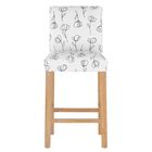 Contoured Tulips Barstool, , on-hover image number null