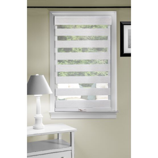 Cordless Celestial Sheer Double Layered Shade, LINEN, hi-res image number null