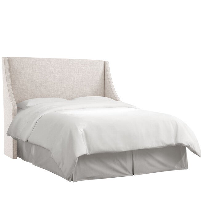 Swoop Arm Wingback Headboard, , on-hover image number null