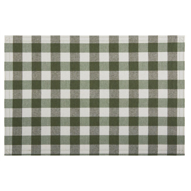 Buffalo Check Reversible Placemat - Set of Four, , alternate image number null