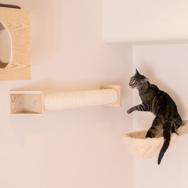 Real Wood Wall Series: Cat Scratching Post, , alternate image number 4