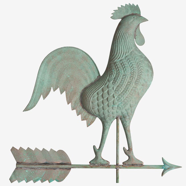 Copper Rooster Weathervane, , alternate image number null