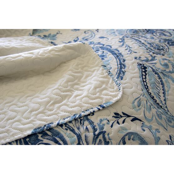 Kelly Paisley Printed Quilt Set, , alternate image number null
