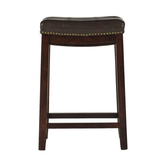 Crowell BROWN BAR STOOL, BROWN, hi-res image number null