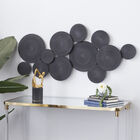 Cosmoliving By Cosmopolitan Black Metal Wall Decor, , alternate image number null