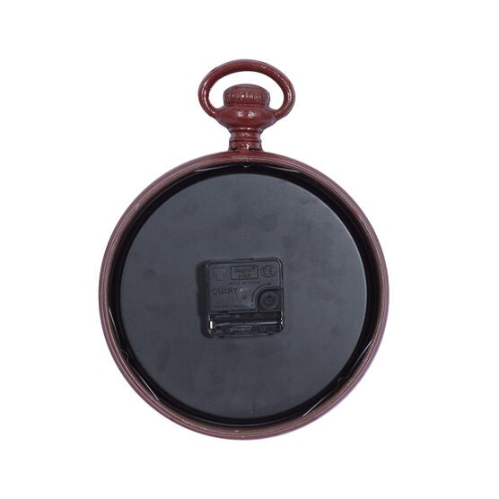 Set Of 2 Multi Colored Metal Vintage Wall Clock, , on-hover image number null