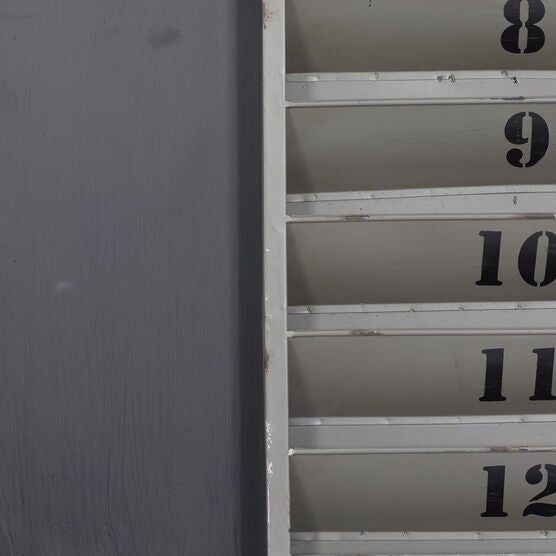 Grey Industrial Memo Board Metal Wall Décor, , alternate image number null