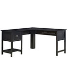 Saint Birch Ansel 56 Inches L-Desk With Keyborad Pullout Tray Writing Desk, ESPRESSO, hi-res image number null