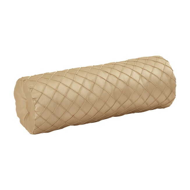 Potenza Bolster Decorative Throw Pillow, GOLD, hi-res image number null