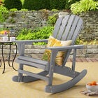 Adirondack Wooden Rocking Chair, , alternate image number null