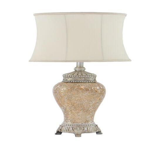 Bronze Glass Tuscan Table Lamp, , alternate image number null