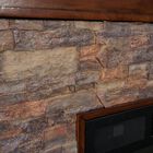 Canyon Heights Simulated Stone Electric Fireplace, , alternate image number null