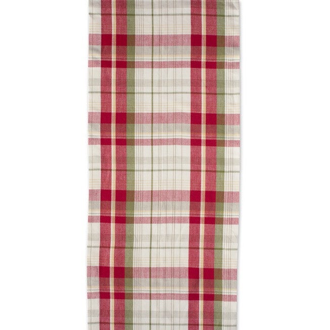 Orchard Plaid Table Runner 14x72, , on-hover image number null
