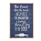 Blue Wood Farmhouse Wall Decor, BLUE, hi-res image number null