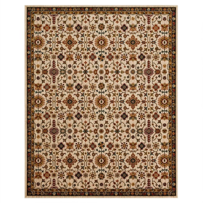 Simple Lyndhurst Area Rug, Cream | Brylane Home