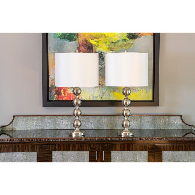 BS Stacked Ball 2-Pack Table Lamps, , alternate image number null