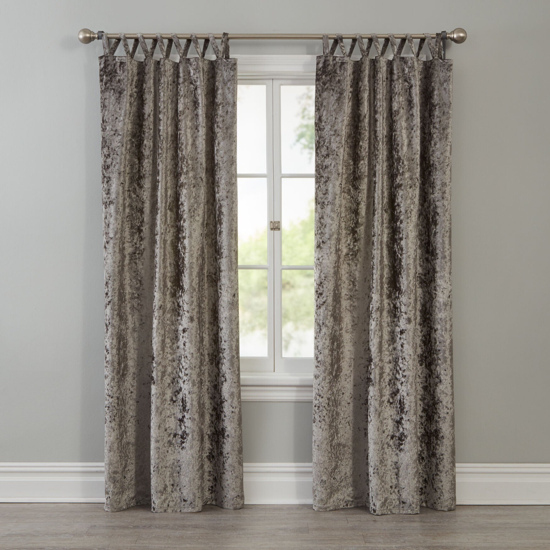 23I W 64I L Ivory BrylaneHome Cordless Large Fold Textured Roman Shade