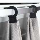 Hook And Hang Woven Kitchen Towel, Set Of Two, , on-hover image number null