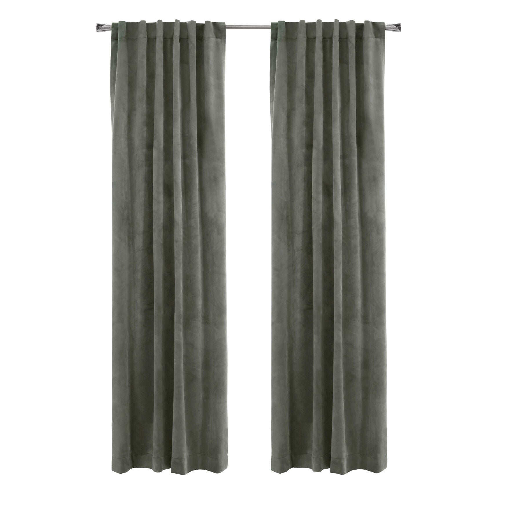 Seren Room Darkening Dual Header Curtain Panel, , on-hover image number 1