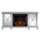 Toppington Mirrored Lifelike Embers Fireplace Media Console, , alternate image number 1