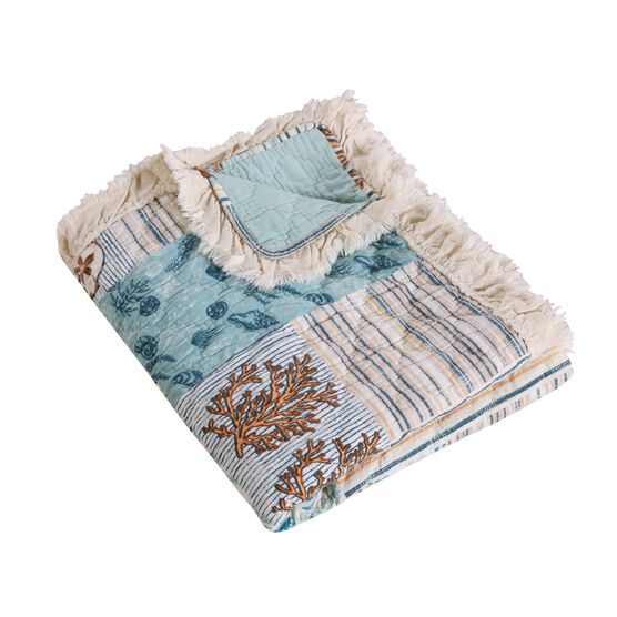 Key West Quilted Throw Blanket, , on-hover image number null