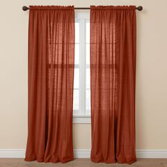 Poly Cotton Canvas Rod-Pocket Panel