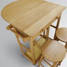 Breakfast Cart with Drop-Leaf Table-Natural, , alternate image number null