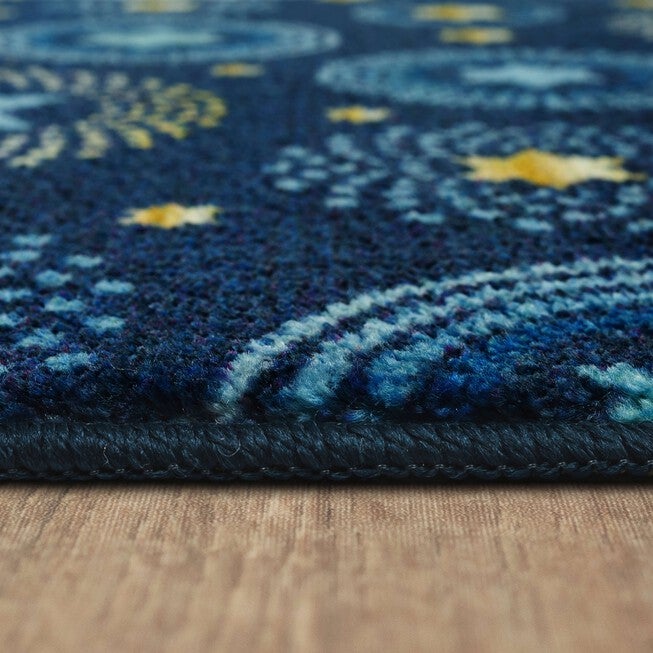 Holiday Stars Multi Kitchen Rug, , alternate image number 4