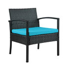 Saint Birch Savannah 4 Piece Rattan Sofa Seating Group With Cushions Seating, , alternate image number null