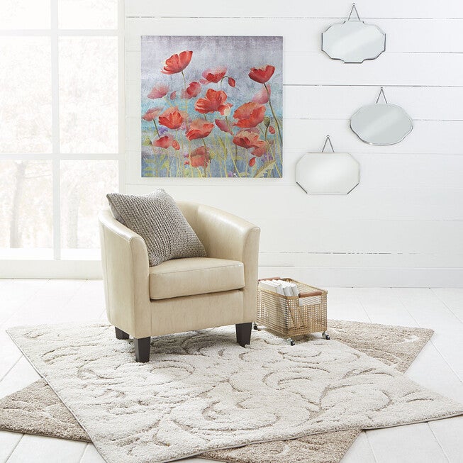 Small Winding Vines High-Low Rug, , alternate image number null