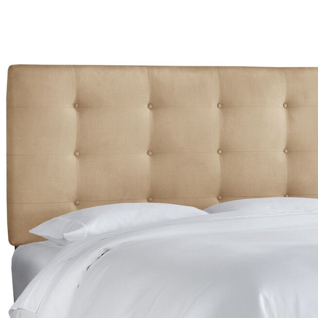 Button Tufted Headboard, PREMIER OATMEAL, hi-res image number null