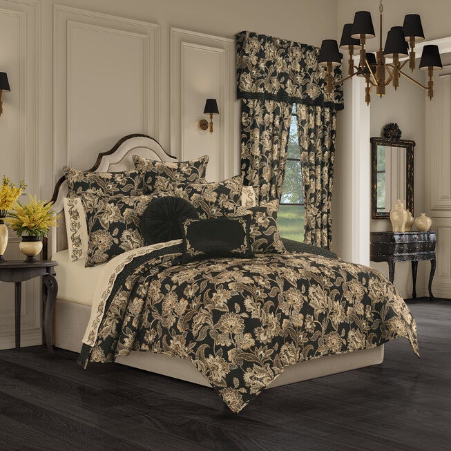 Montecito Quilt Set, BLACK, hi-res image number null