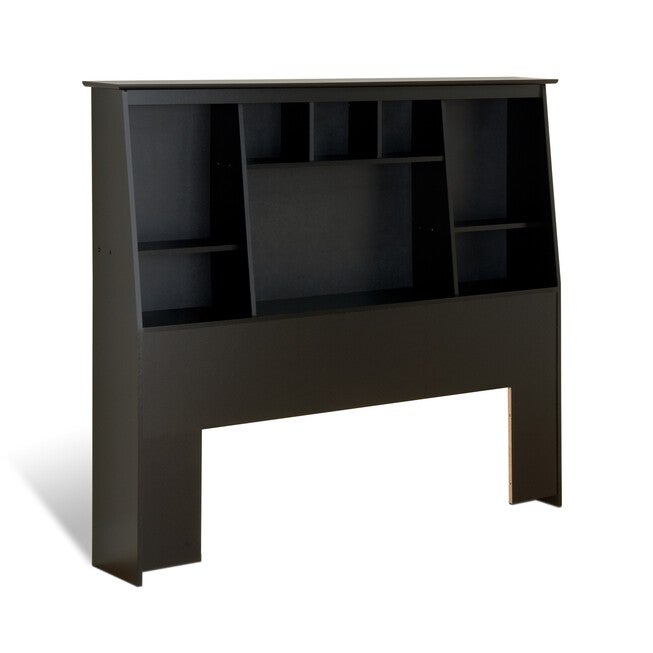 Full/Queen Tall Slant-Back Bookcase Headboard, , on-hover image number null