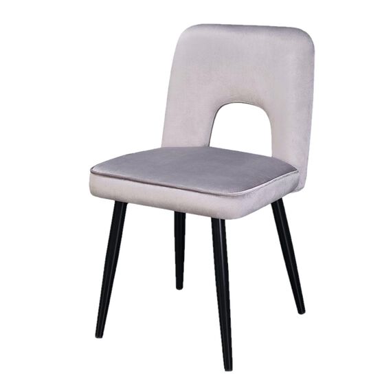 Nancy Grey Velvet Accent Dining Chair, Set of 2, , alternate image number null