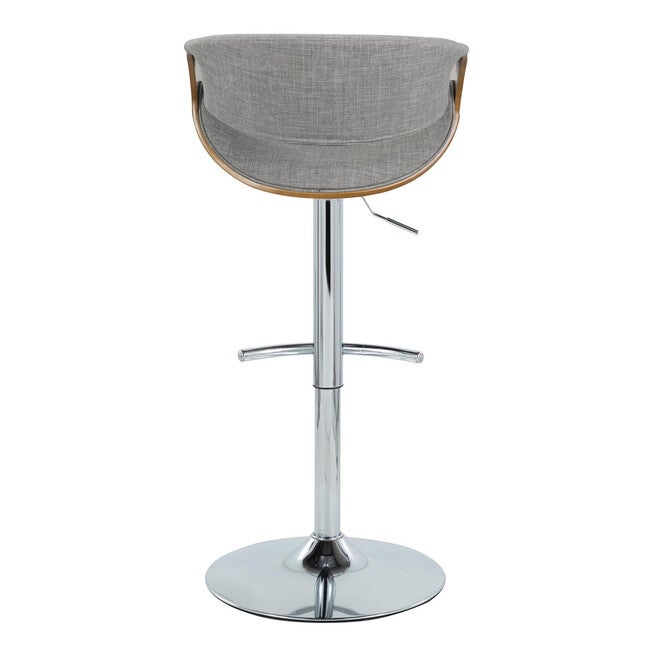 Curvo Adjustable Barstool - Set Of 2, , alternate image number null