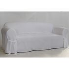 Twill 1-Pc. Slipcover , WHITE, hi-res image number null
