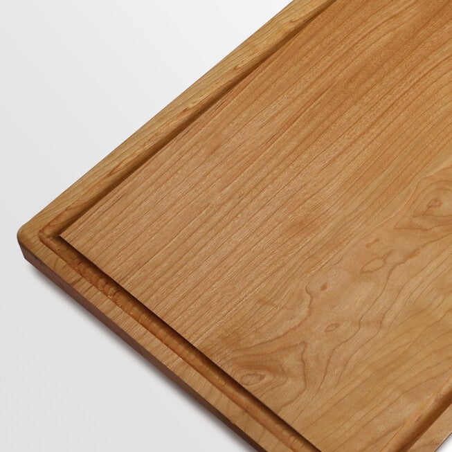 Delice Cherry Rectangle Cutting Board with Juice Drip Groove, , alternate image number 4