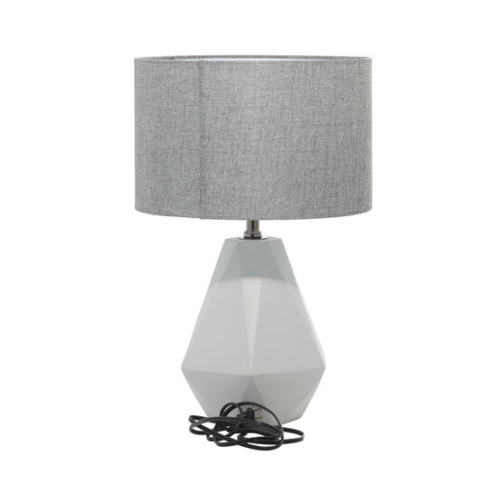 Light Grey Ceramic Transitional Table Lamp, , on-hover image number null