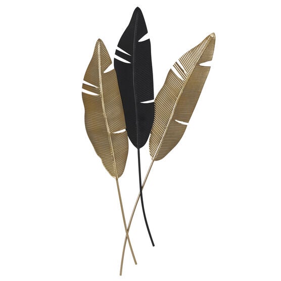 Gold Iron Contemporary Wall Decor, GOLD, hi-res image number null