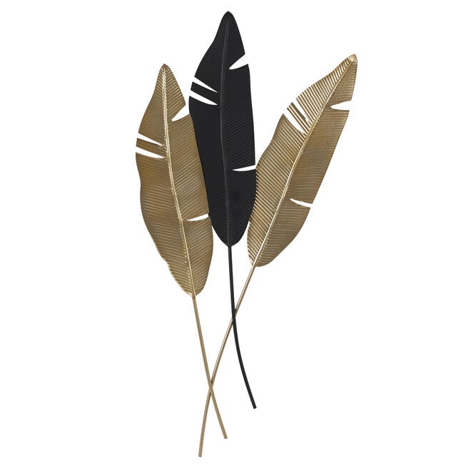 Gold Iron Contemporary Wall Decor, GOLD, hi-res image number 0
