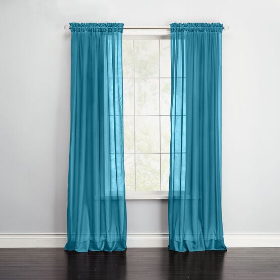 BH Studio Sheer Voile Rod-Pocket Panel, BH Studio Sheer Voile Rod-Pocket Panel,