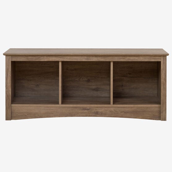 Simple Tri-Cubby Bench, , alternate image number null