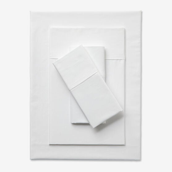 420 Thread Count 100% Cotton Wrinkle-Free Sheet Set, WHITE, hi-res image number null