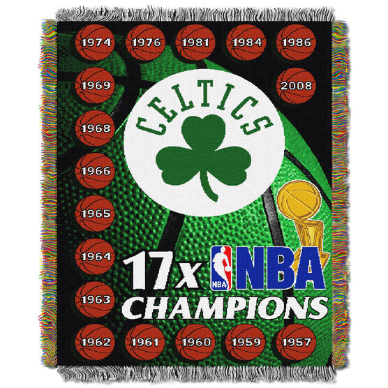 Celtics Commemorative Series Throw, MULTI, hi-res image number null