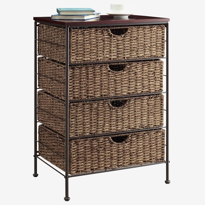 Farmington 4 Drawer Chest, SADDLE BROWN, hi-res image number null